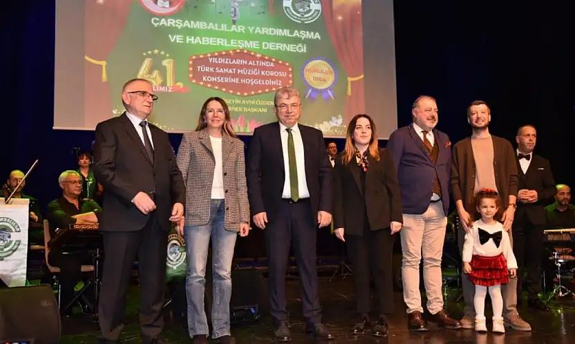 Çarşambalılar korosu'ndan sanat dolu gece
