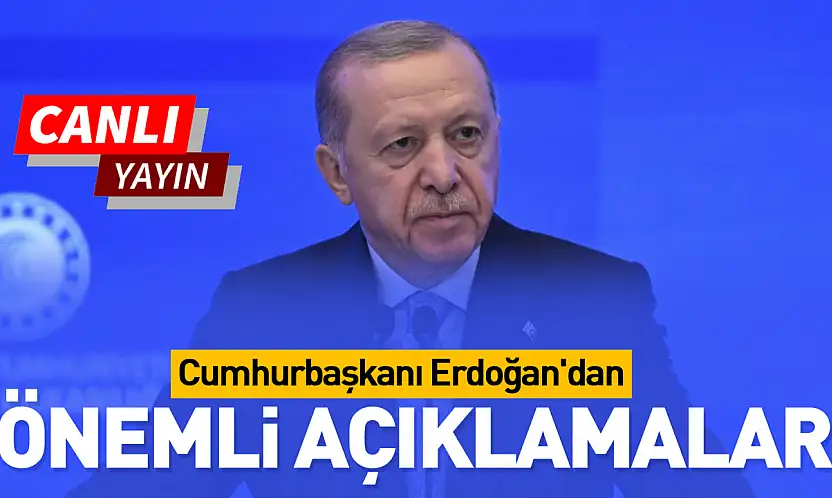 Cumhurbaşkanı Erdoğan Konuşuyor