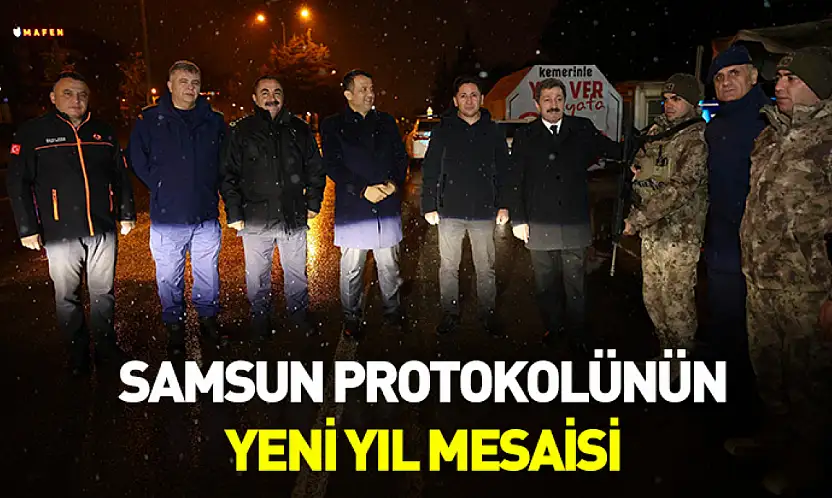 Doğan ve Tavlı 2026 yılını hizmet başında karşıladı