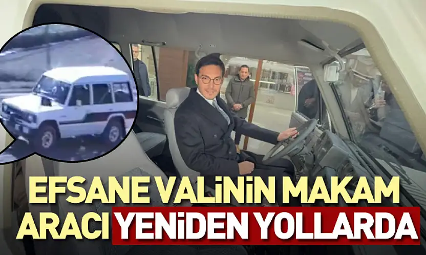 Efsane Valinin Makam Aracı Yeniden Yollarda