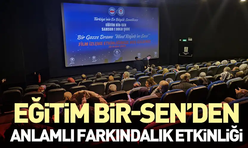 Eğitim Bir-Sen'den Anlamlı Farkındalık Etkinliği