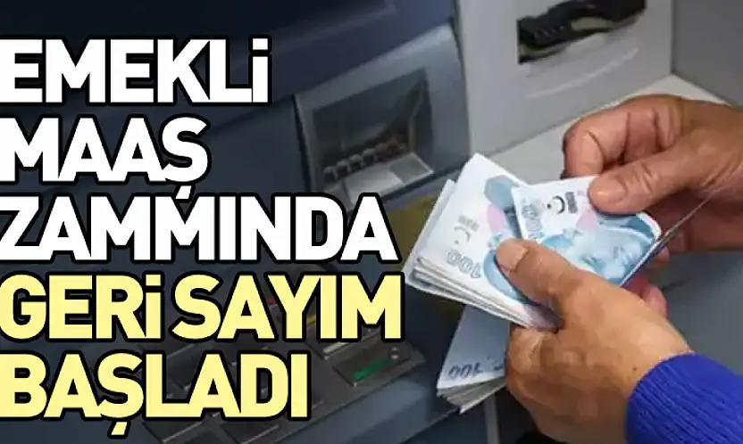 Emekli Maaş Zammında Geri Sayım Başladı