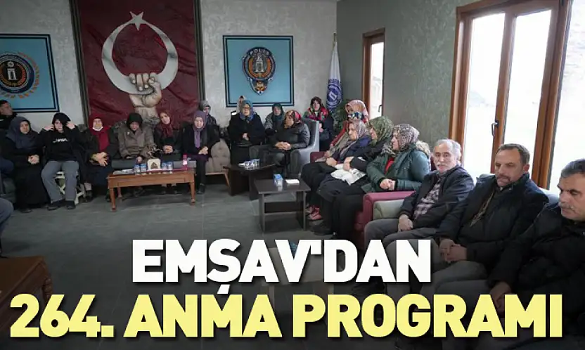 EMŞAV'dan 264. anma programı