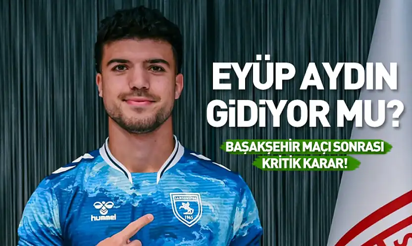 Eyüp Aydın'ın Samsunspor macerasını bitiriyor mu?