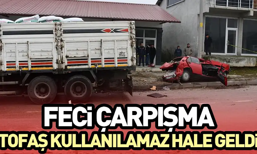 Feci Çarpışma: Tofaş Kullanılamaz Hale Geldi