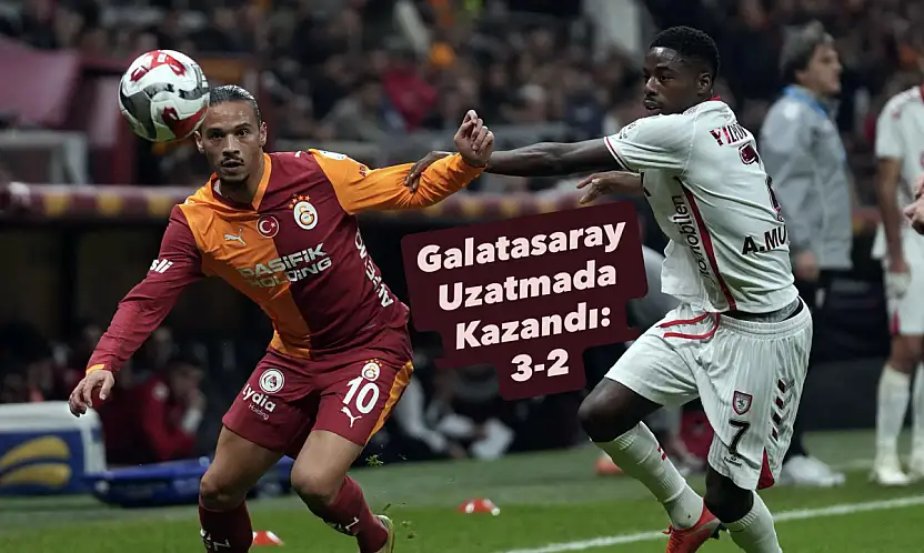 Galatasaray Uzatmada Kazandı: 3-2