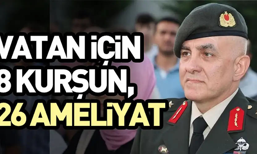 Gazi Tümgeneral Davut Ala 26. Kez Ameliyat Oldu