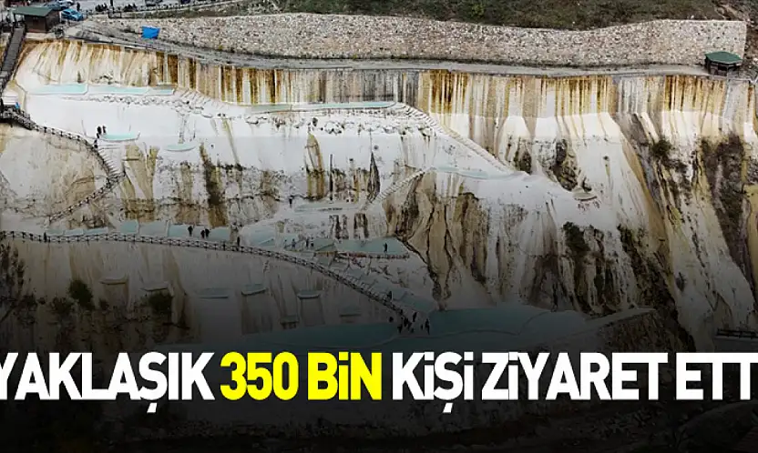 göksu travertenlerine yoğun ilgi