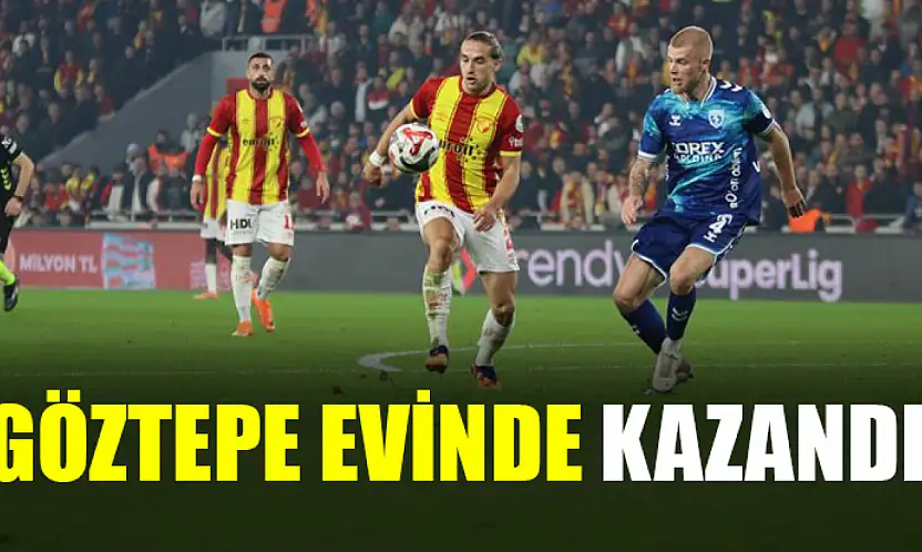 Göztepe Evinde Kazandı