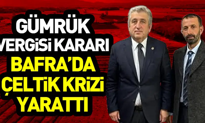 Gümrük Vergisi Kararı Bafra'da Çeltik Krizi Yarattı