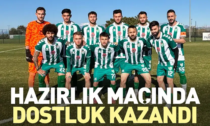 Hazırlık Maçında Dostluk Kazandı