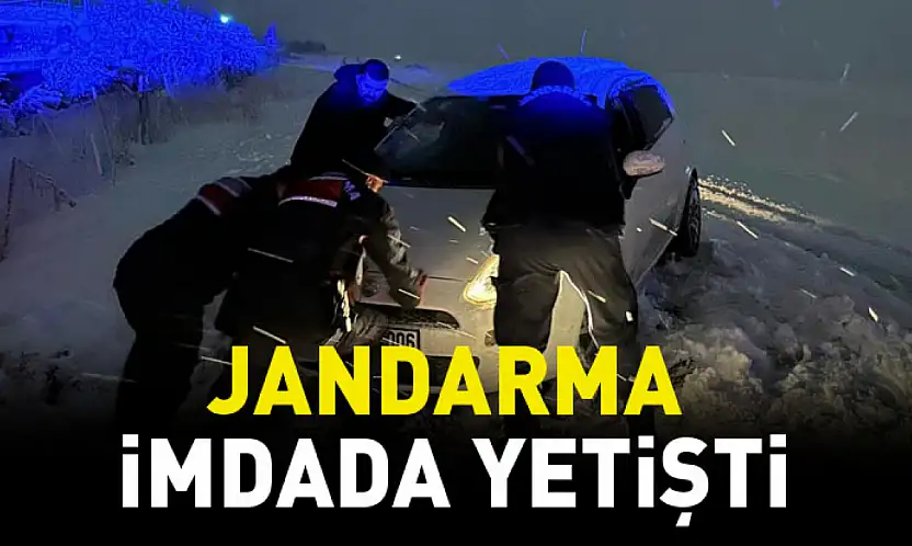 Jandarma İmdada Yetişti