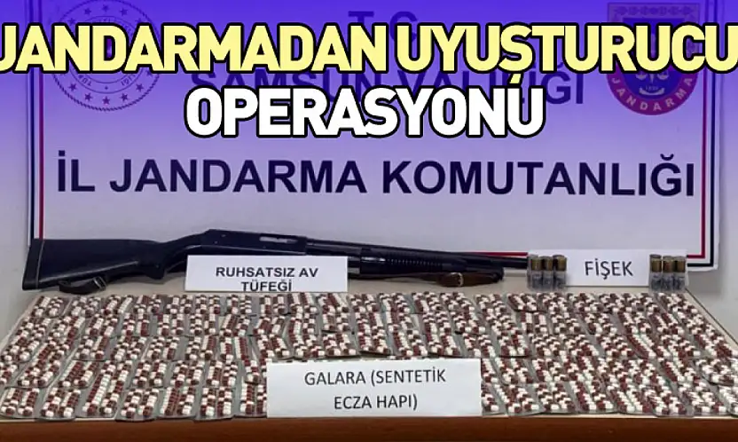Jandarmadan Uyuşturucu Operasyonu
