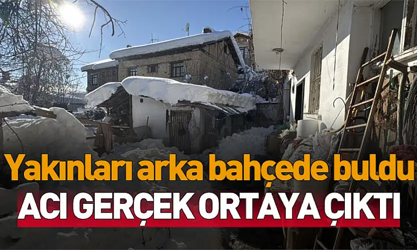 Karabük'te 80 yaşındaki bir kadın, evinin arka bahçesinde donmuş halde ölü bulundu