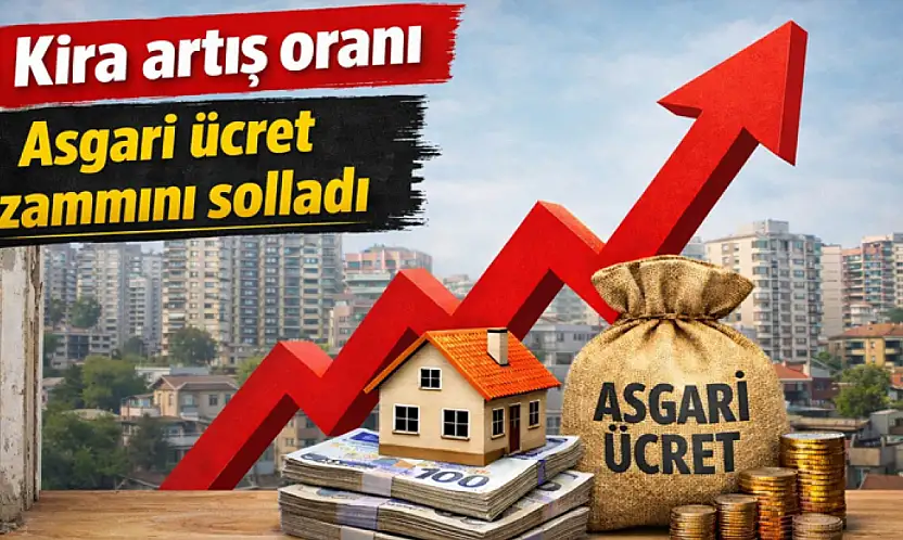 Kira artış oranı asgari ücret zammını solladı