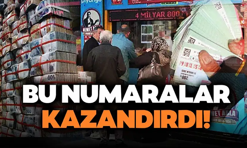 Milli Piyango'nun yılbaşı özel çekilişi