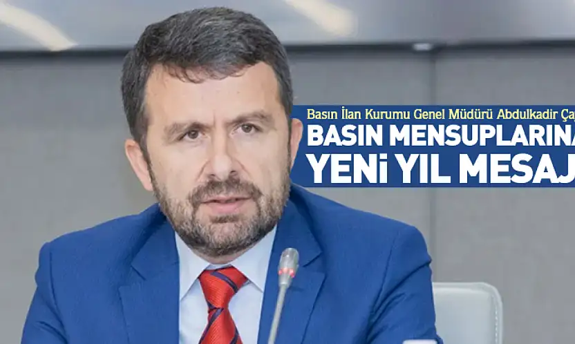 Müdür Çay'dan Basın Mensuplarına Yeni Yıl Mesajı