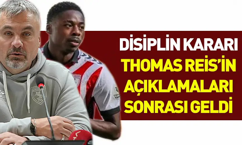 Musaba'ya disiplin kararı Thomas Reis'in açıklamaları sonrası geldi