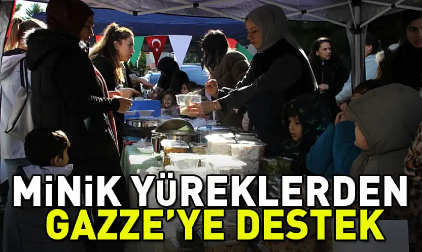 Nene Hatun Anaokulu'ndan Gazze'ye yardım kermesi