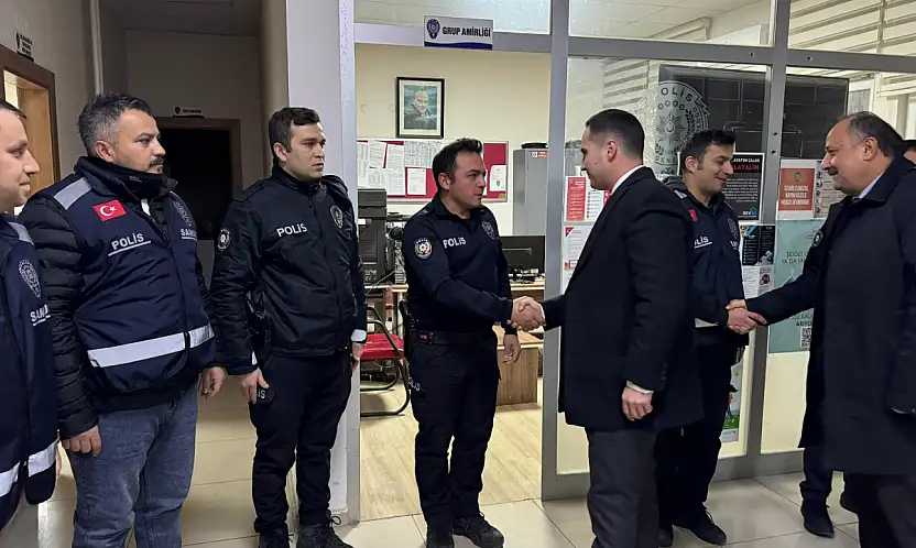 Nöbetçi Personellere Anlamlı Ziyaret