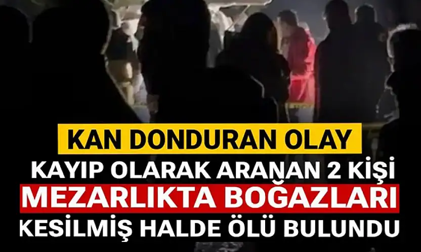 Osmaniye'de mezarlıkta park halindeki araçta 2 genç ölü bulundu