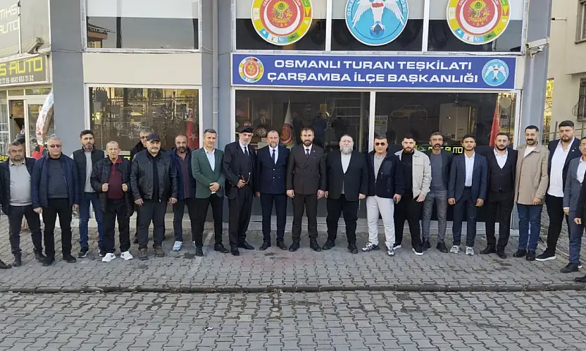 Osmanlı Turan Teşkilatı Çarşamba İlçe Başkanlığı açıldı
