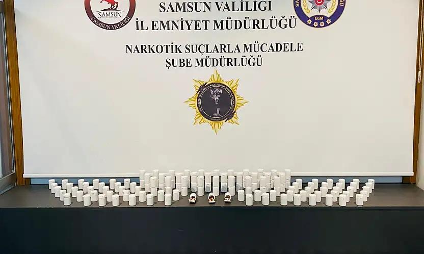 Polisten Sentetik Ecza Baskını