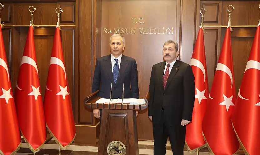 İçişleri Bakanı Yerlikaya, Samsun'da ziyaretlerde bulundu