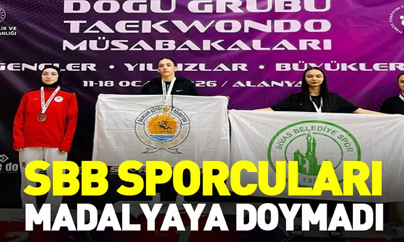 SBB Sporcuları Madalyaya Doymadı