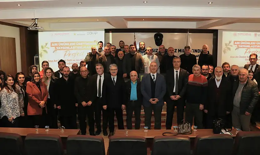 Samsun'da arıcılara üretim seti desteği