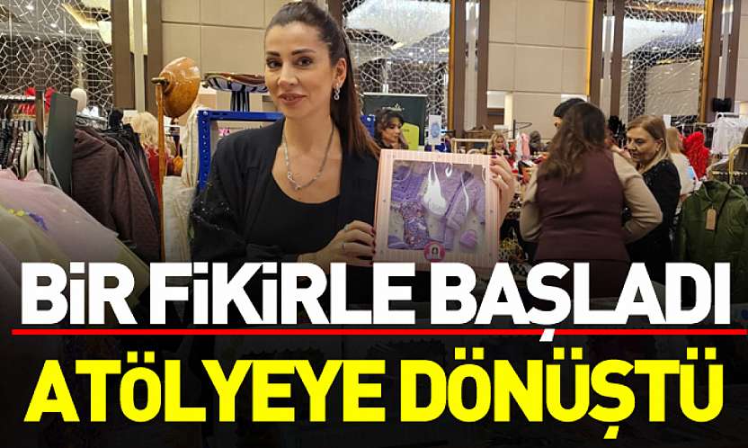 Samsun'da kadın girişimci oyuncak bebekler için kıyafet tasarlıyor
