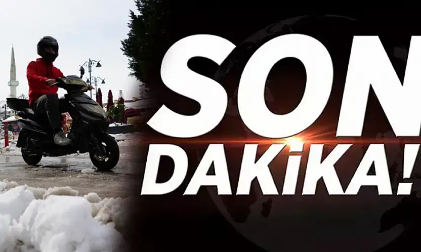 Samsun'da motosiklet ve motokuryelere uygulanan trafik yasağı kaldırıldı