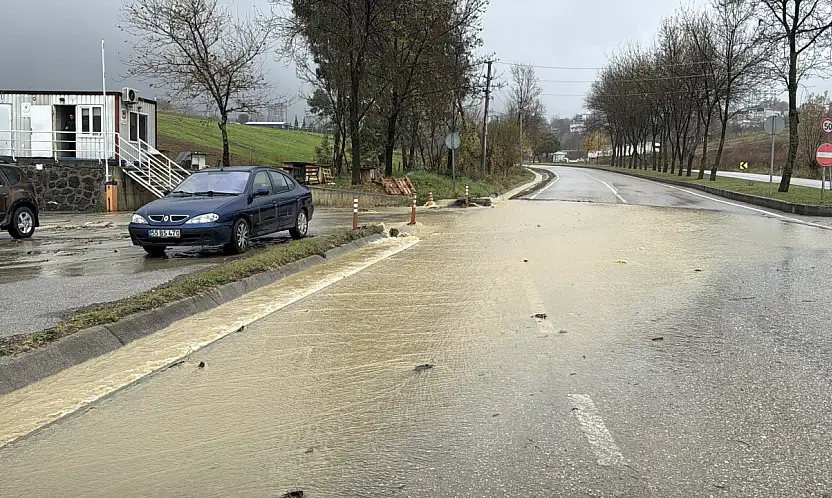 Samsun'da Sağanak Hayatı Olumsuz Etkiledi