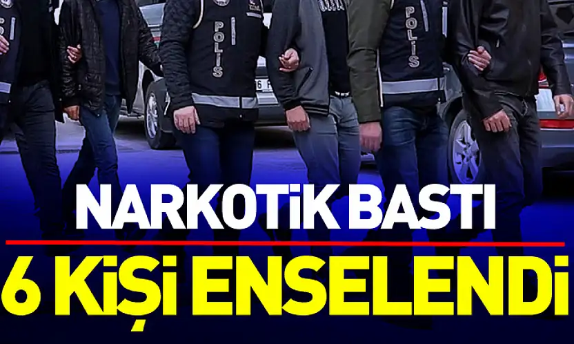 Samsun'da uyuşturucu operasyonu: 6 gözaltı