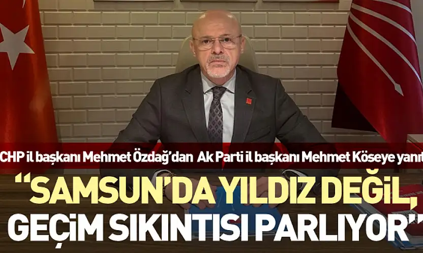 'Samsun'da yıldız değil, geçim sıkıntısı parlıyor'