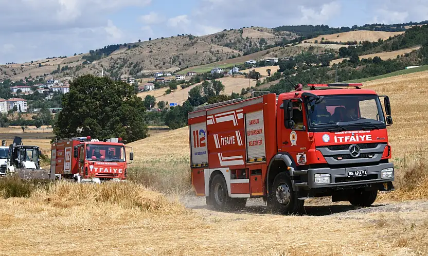 Samsun İtfaiyesi 2025'te Hayat Nöbetindeydi