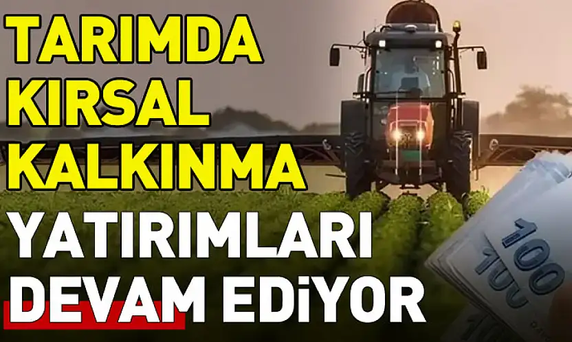 Samsun Tarımında Kırsal Kalkınma Yatırımları Devam Ediyor
