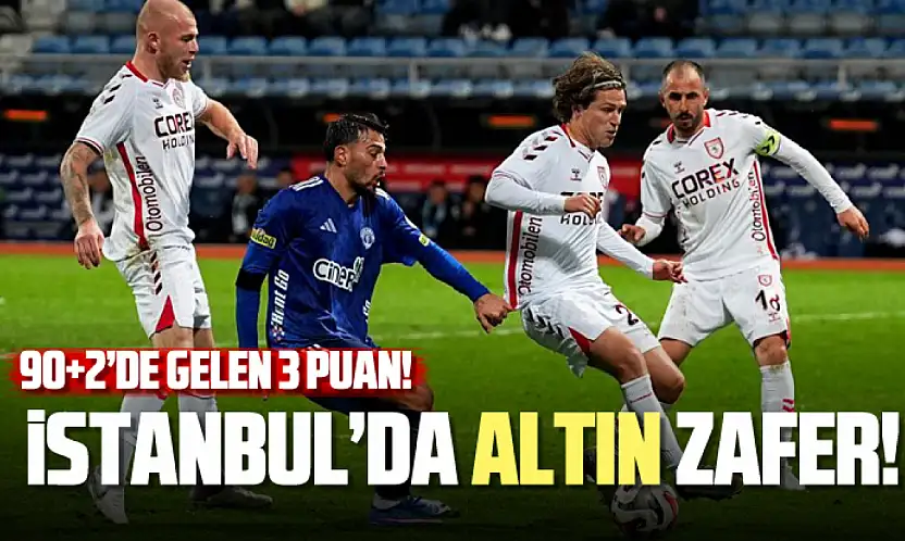Samsunspor'dan İstanbul'da Altın Zafer! Kasımpaşa'yı 90+2'de Yıktı