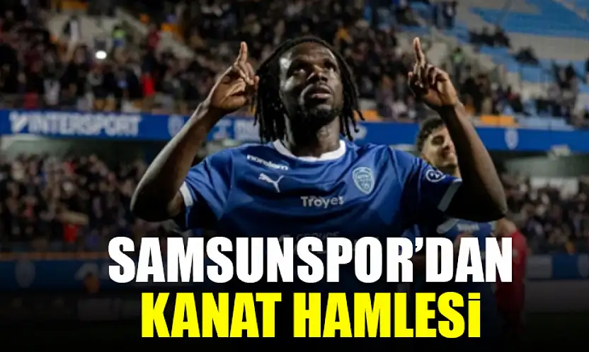 Samsunspor'dan Kanat Hamlesi