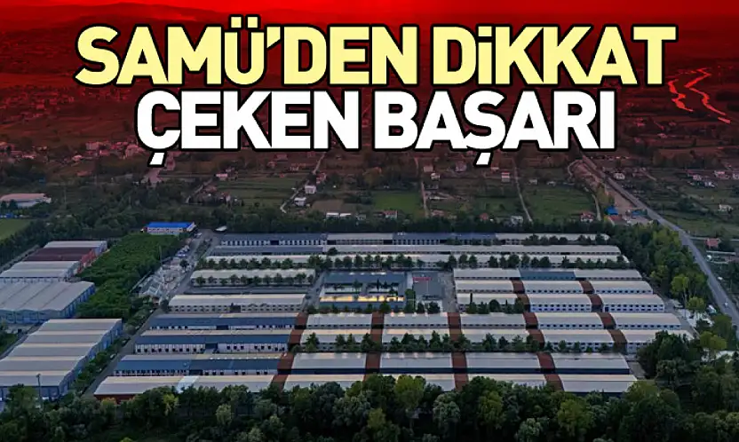 SAMÜ'den Dikkat Çeken Başarı