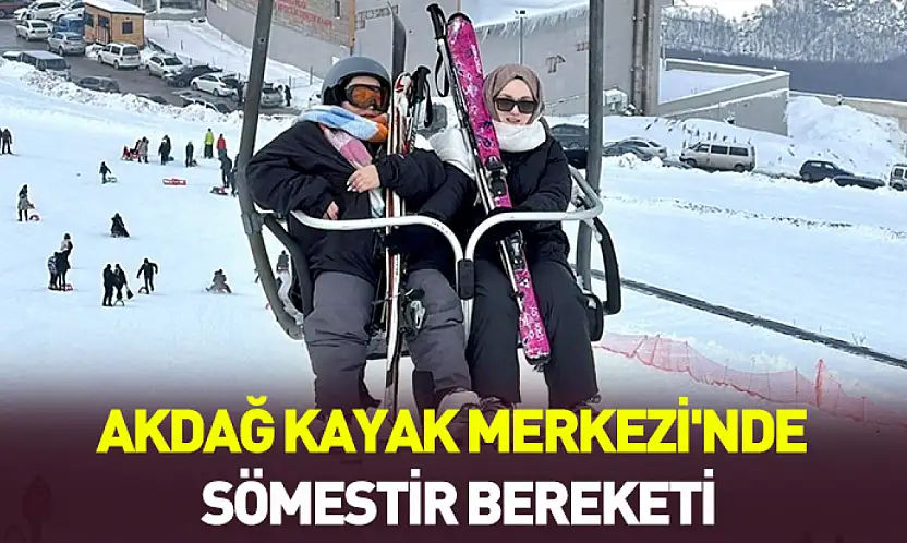 Sömestiri fırsat bilen aileler akın etti