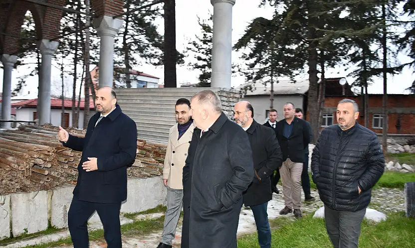 Vezirköprü'de Vakıflara Ait Tarihi Yapılar Restore Ediliyor