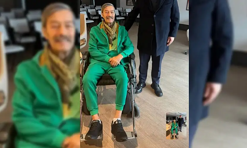 Yaklaşık 1 Yıldır Fizik Tedavi Gören Kadir İnanır'dan Yeni Fotoğraf