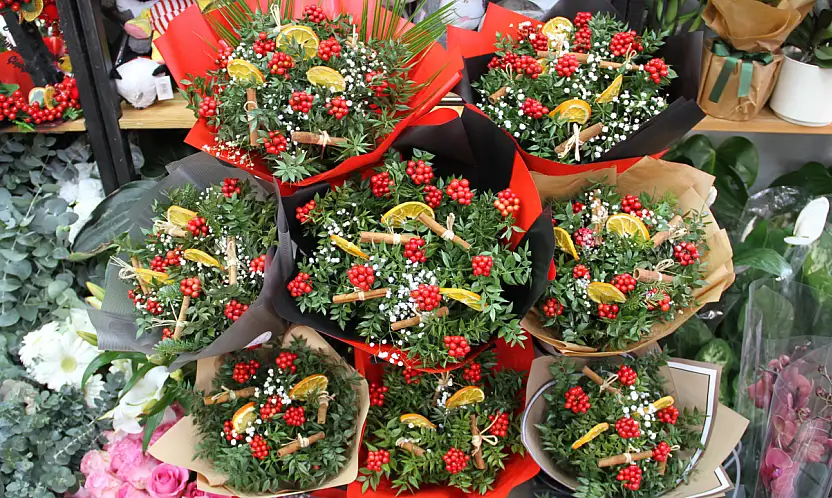 Yeni Yılın Habercisi 'Kokina' Tezgahlarda