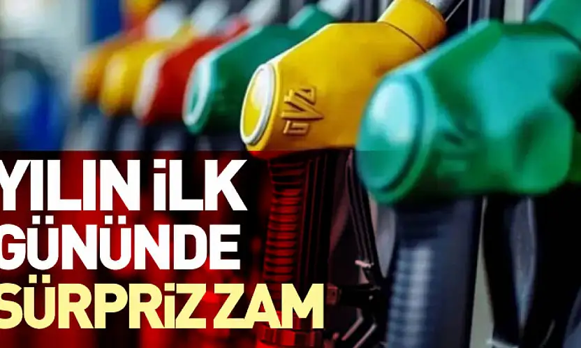 Yılın İlk Gününde Sürpriz Zam