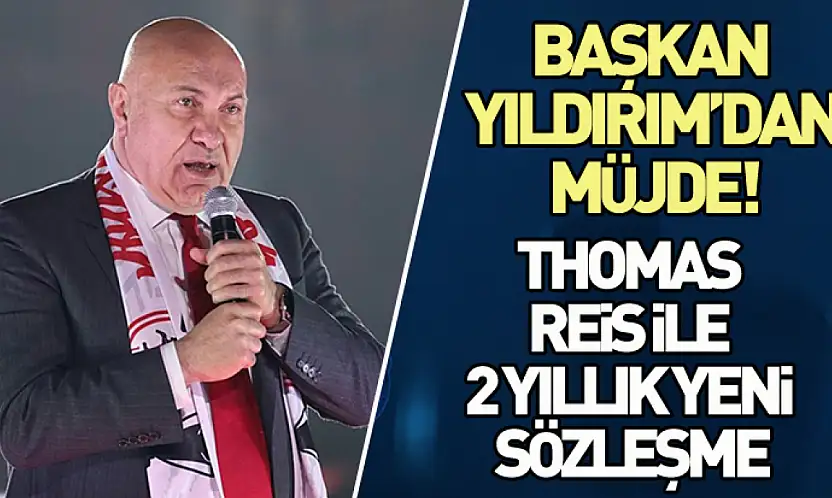 Samsunspor Başkanı Yüksel Yıldırım duyurdu