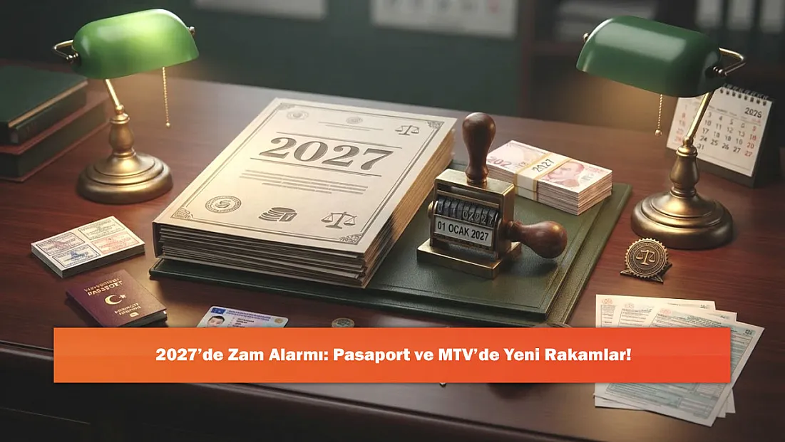2027’de Zam Alarmı: Pasaport ve MTV’de Yeni Rakamlar!