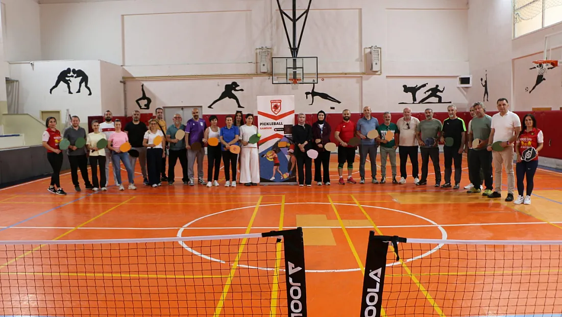 Atakum’da 250 öğretmene Pickleball eğitimi verildi