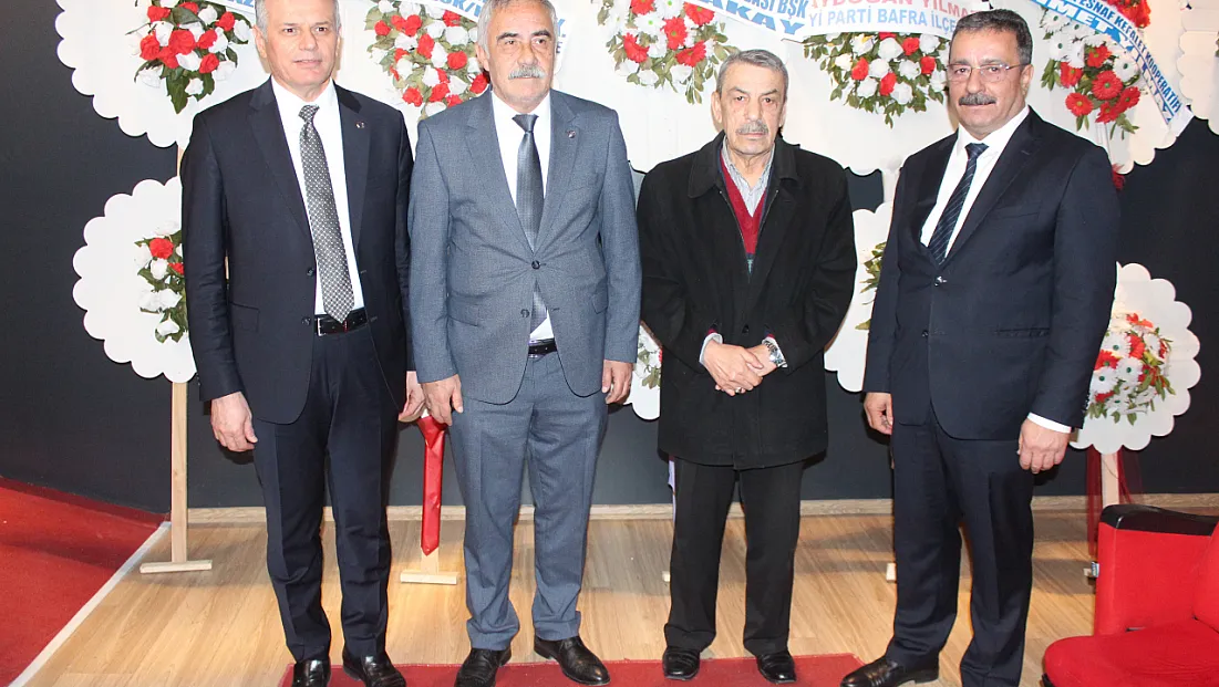 Bafra kahveciler ve kıraathaneciler odası başkanı seçildi !