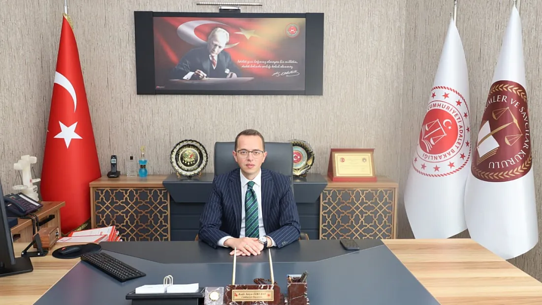 Bafra'nın yeni Cumhuriyet Başsavcısı Kadir Yalçın Özkubat göreve başladı